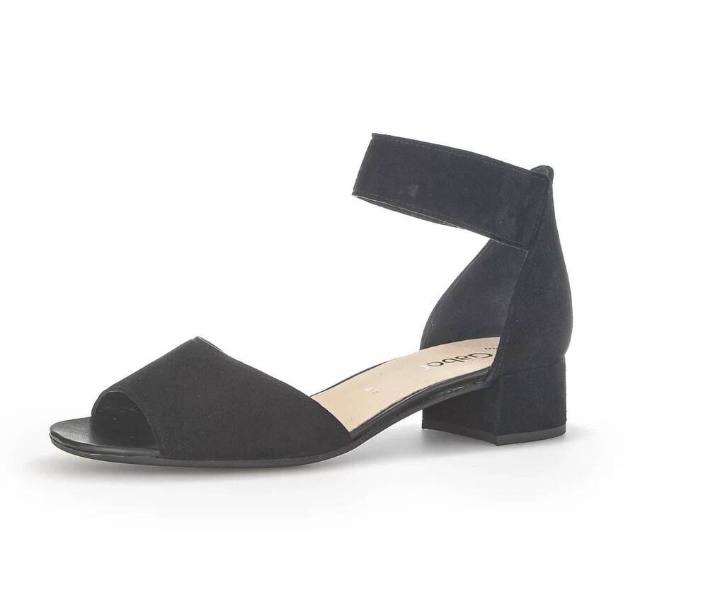 NEW GABOR women’s samtchevreau heel in schwarz
